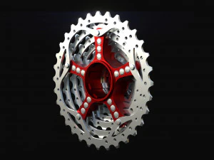 sram cassette pg990 3D Model