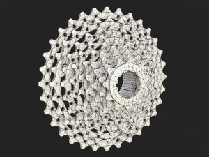 sram cassette pg990 3D Model