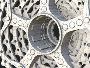 sram cassette pg990 3D Модель
