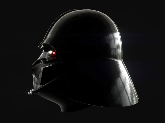 darth vader helmet Modelo 3D .c4d .max .obj .3ds .fbx .stl .blend 