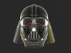 darth vader helmet Modelo 3D