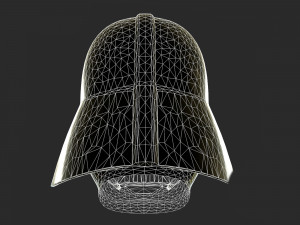 darth vader helmet Modelo 3D