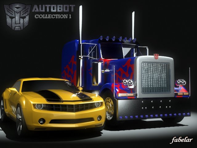 autobots vol 1 3D 모델 .c4d .max .obj .3ds .fbx .stl .blend 