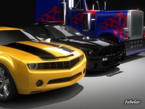 autobots and decepticon 1 3D Model