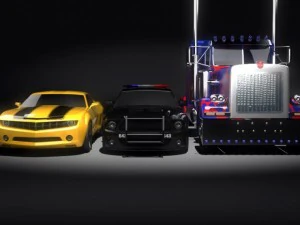 autobots and decepticon 1 3D Model