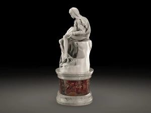 Piet&agrave; di Michelangelo Modello 3D