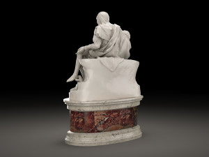pieta by michelangelo 3D Model