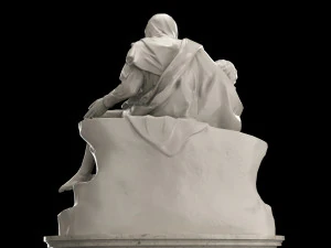 Piet&agrave; di Michelangelo Modello 3D