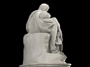 Piet&agrave; di Michelangelo Modello 3D
