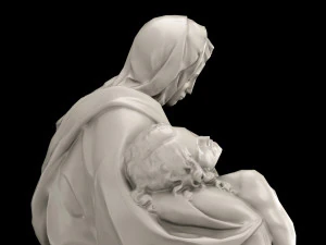 Piet&agrave; di Michelangelo Modello 3D