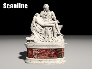 pieta by michelangelo 3D Model