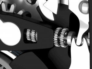 richard mille bubba watson rm 055 3D Model
