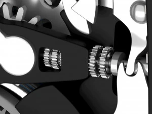 richard mille bubba watson rm 055 3D Model