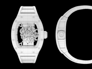 richard mille bubba watson rm 055 3D Model