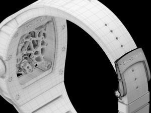 richard mille bubba watson rm 055 3D Model