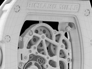 richard mille bubba watson rm 055 3D Model
