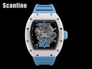 richard mille bubba watson rm 055 3D Modell in Schmuck 3DExport