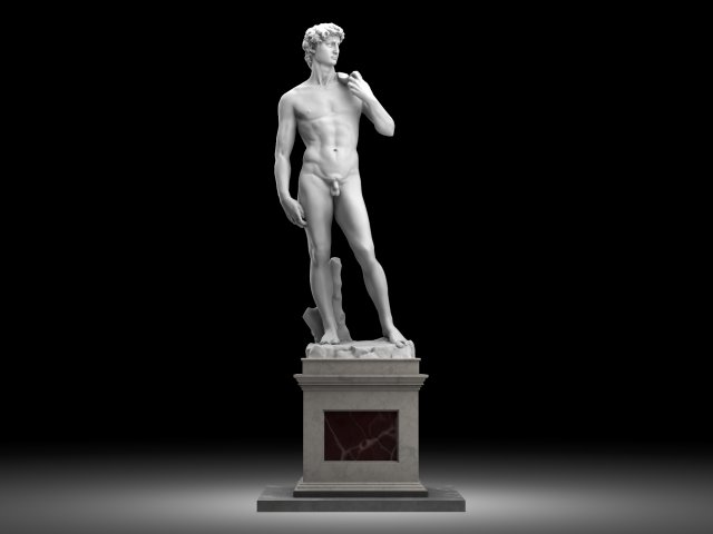 david by michelangelo Modello 3D .c4d .max .obj .3ds .fbx .stl .blend 
