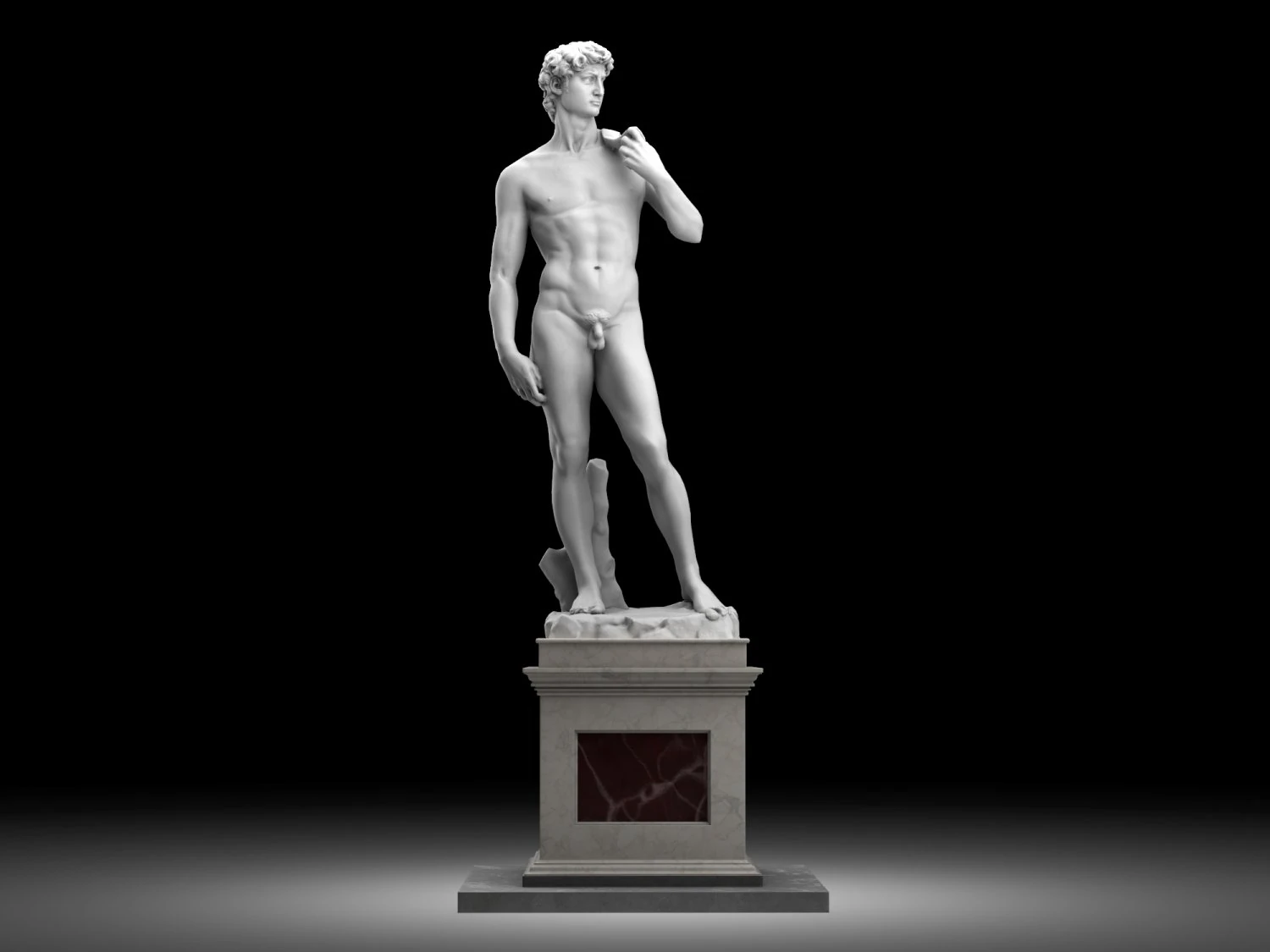 david by michelangelo 3D Model .c4d .max .obj .3ds .fbx .stl .blend 