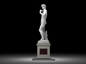 david by michelangelo Modello 3D