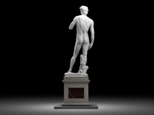 david by michelangelo Modello 3D
