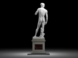 david by michelangelo 3D Model