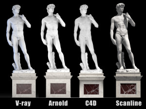 david by michelangelo Modello 3D