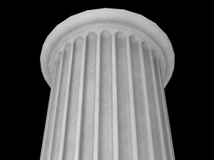 fluted column 3D Model