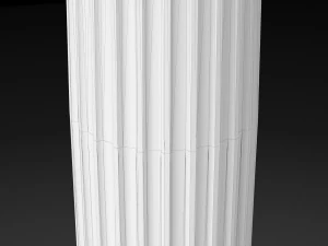 fluted column 3D Model