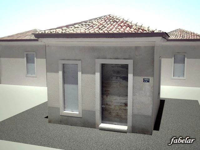 suburban house 1 3D Model .c4d .max .obj .3ds .fbx .stl .blend 