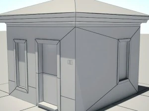 suburban house 1 3D Model