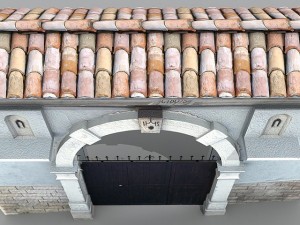 villa main entrance 1 3D 모델