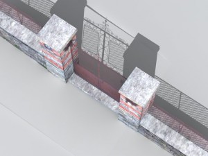 gate 01 3D 模型