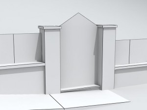 gate 01 3D 模型