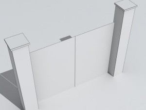 gate 02 Model 3D