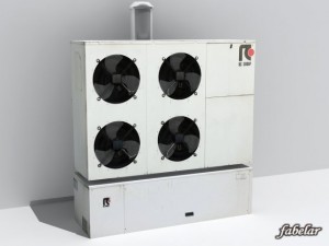 industrial heat pump Modèle 3D