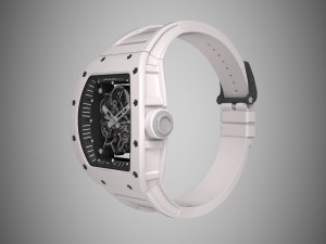 richard mille bubba watson rm 055 low-poly Modelo 3D
