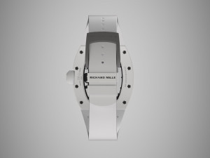 richard mille bubba watson rm 055 low-poly Modelo 3D