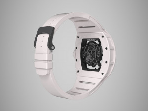 richard mille bubba watson rm 055 low-poly Modelo 3D