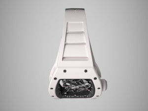 richard mille bubba watson rm 055 low-poly Modelo 3D