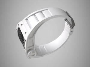 richard mille bubba watson rm 055 low-poly Modelo 3D