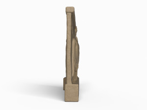 human-headed winged lion Modèle 3D