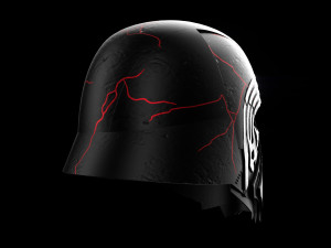kylo ren destroyed mask 3D 模型