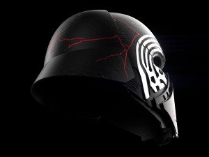 kylo ren destroyed mask 3D 模型