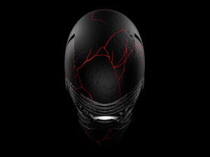 kylo ren destroyed mask 3D 模型