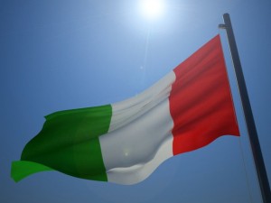 italian flag 3D मॉडल