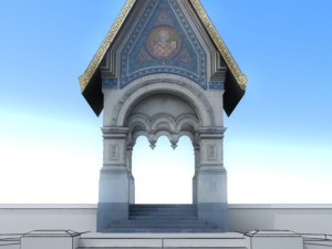 st nikolai pronaos Model 3D
