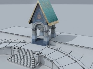 st nikolai pronaos Model 3D