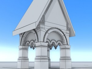 st nikolai pronaos Model 3D