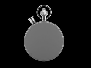 pocket watch mechanism 7 3D Model